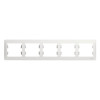 Рамка Schneider Electric Glossa GSL000105 горизонтальная 5 постов белая