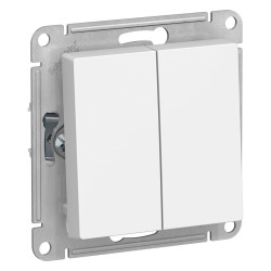 Переключатель Schneider Electric AtlasDesign ATN000165 2 клавиши белый