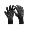 Перчатки трикотажные Wurth Black PU 0899402410 с полиуретановым покрытием размер 10