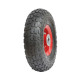 Колесо Brado для тачки HT1827 3.50-4 20*70 мм Колесо Brado для тачки HT1827 3.50-4 20*70 мм