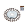 Щетка Gepard GP0894-125 дисковая косичка 125*22 мм