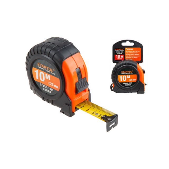 Рулетка Startul Master ST3002-1025 10 м*25 мм Рулетка Startul Master ST3002-1025 10 м*25 мм