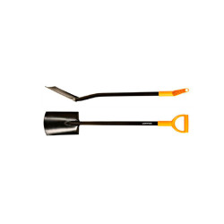 Лопата штыковая Fiskars Solid 1066717 с закругленным лезвием